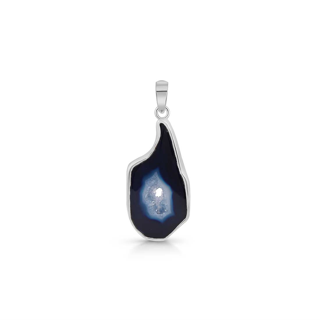 Agate (Blue) Pendant-(ABU-P-22.)