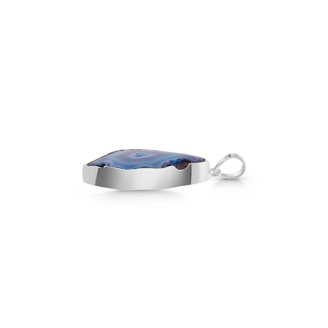 Agate (Blue) Pendant-(ABU-P-23.)