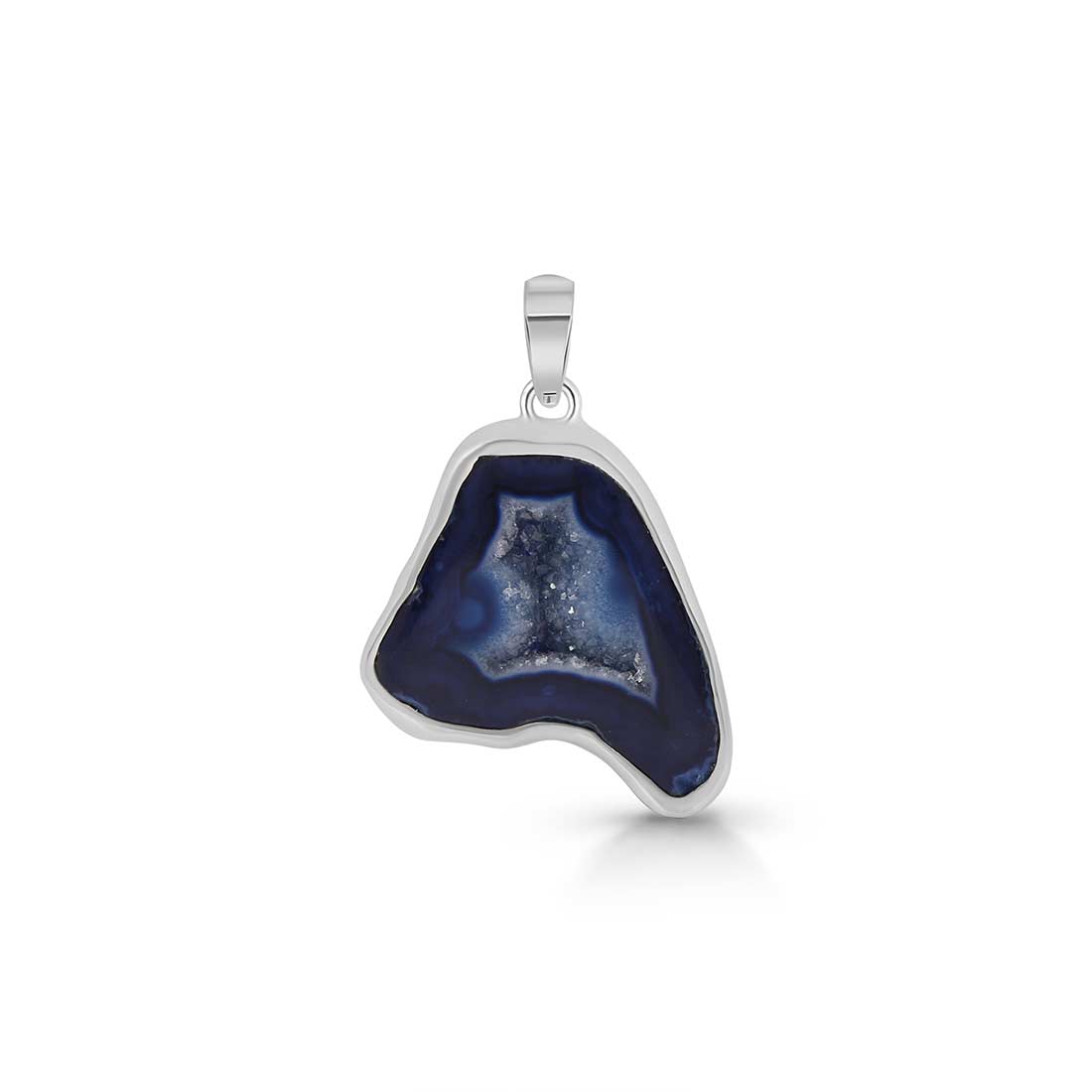 Agate (Blue) Pendant-(ABU-P-24.)