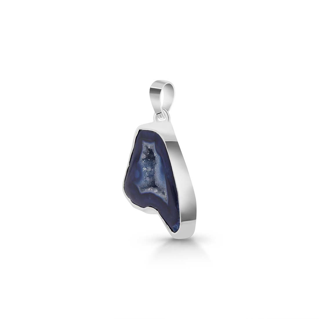 Agate (Blue) Pendant-(ABU-P-24.)