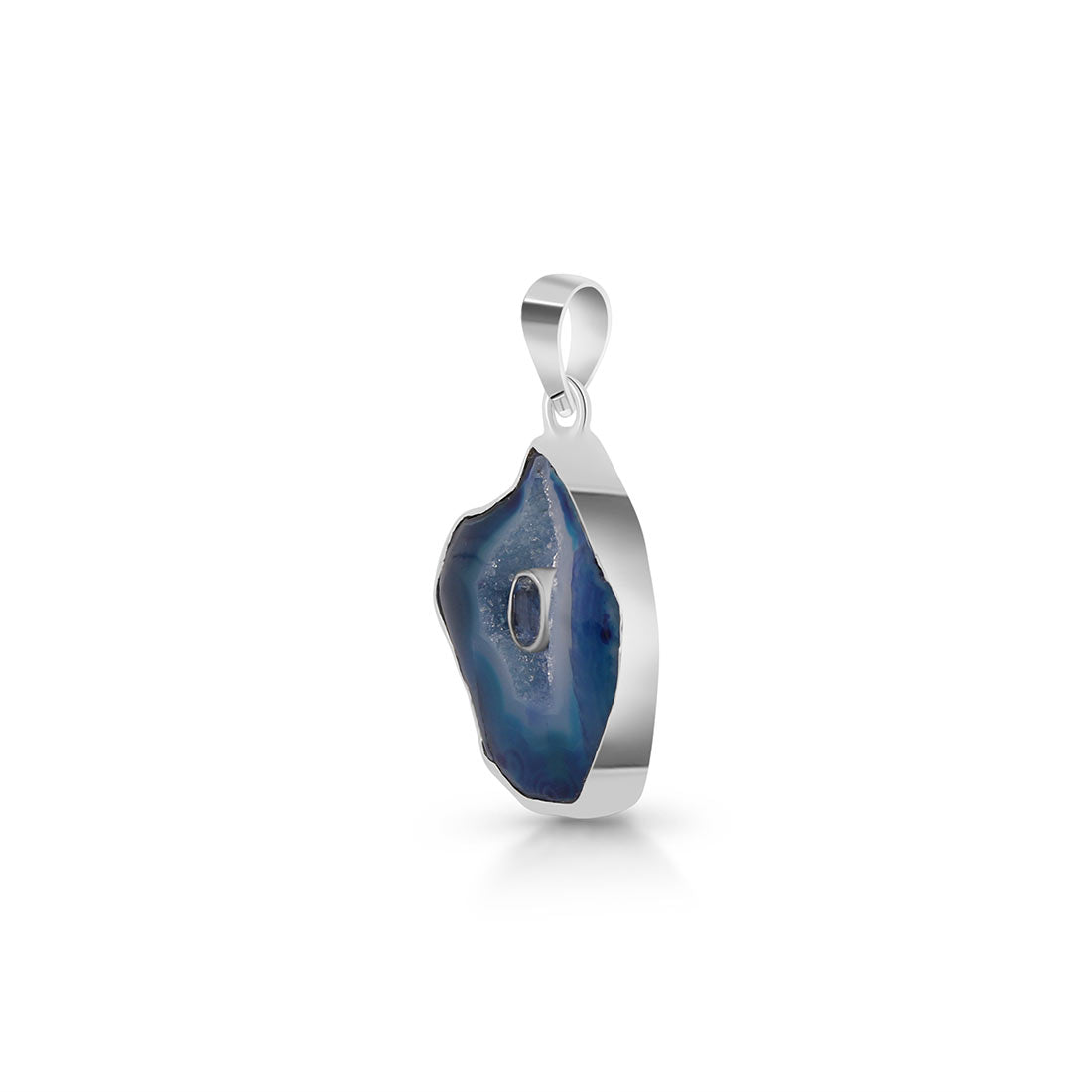 Agate (Blue) Pendant-(ABU-P-31.)