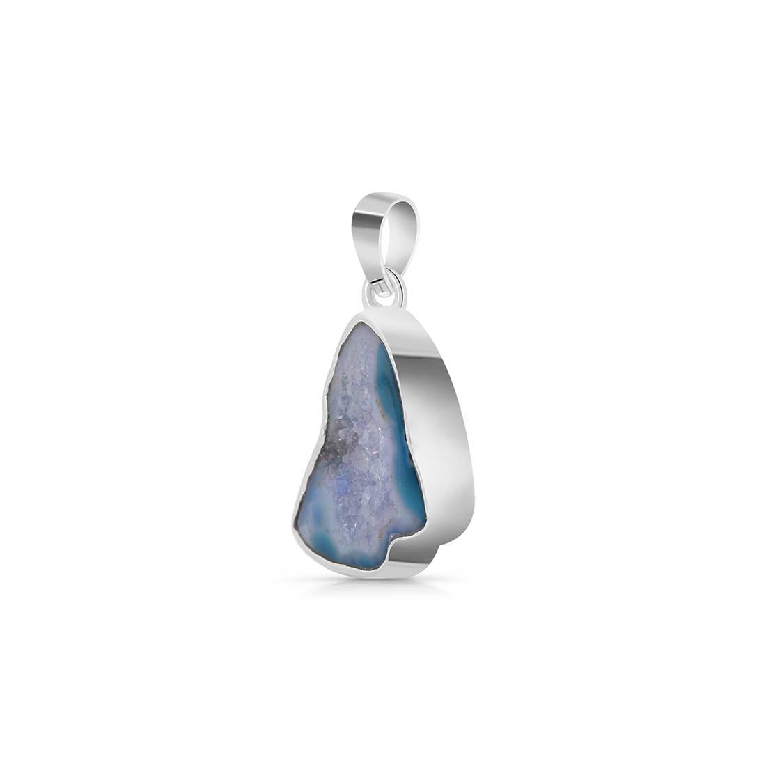 Agate (Blue) Pendant-(ABU-P-5.)