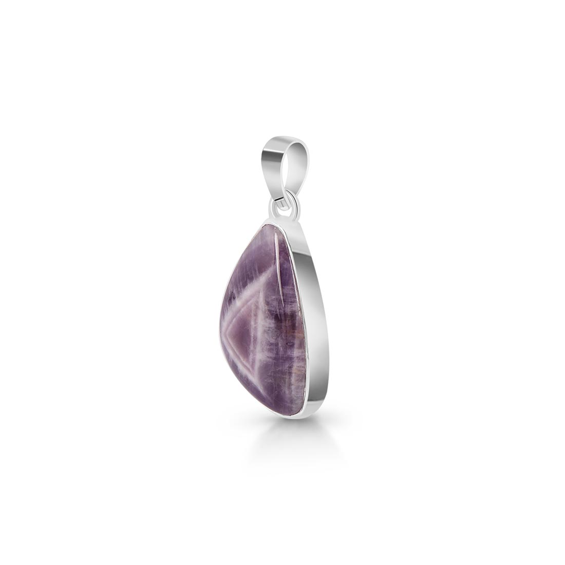 Amethyst Lace Agate Pendant-(ALA-P-9.)