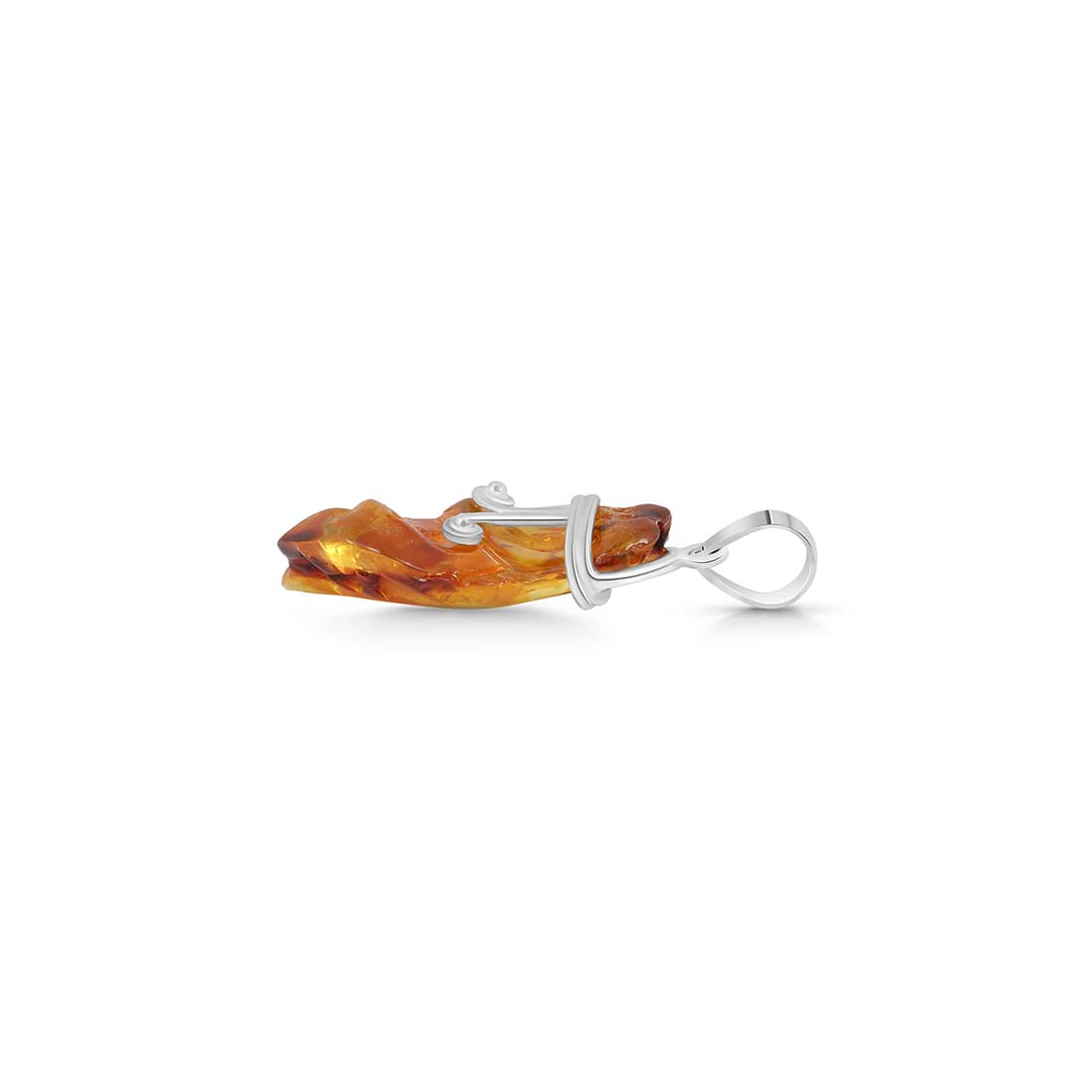 Amber Pendant-(AMB-P-34.)