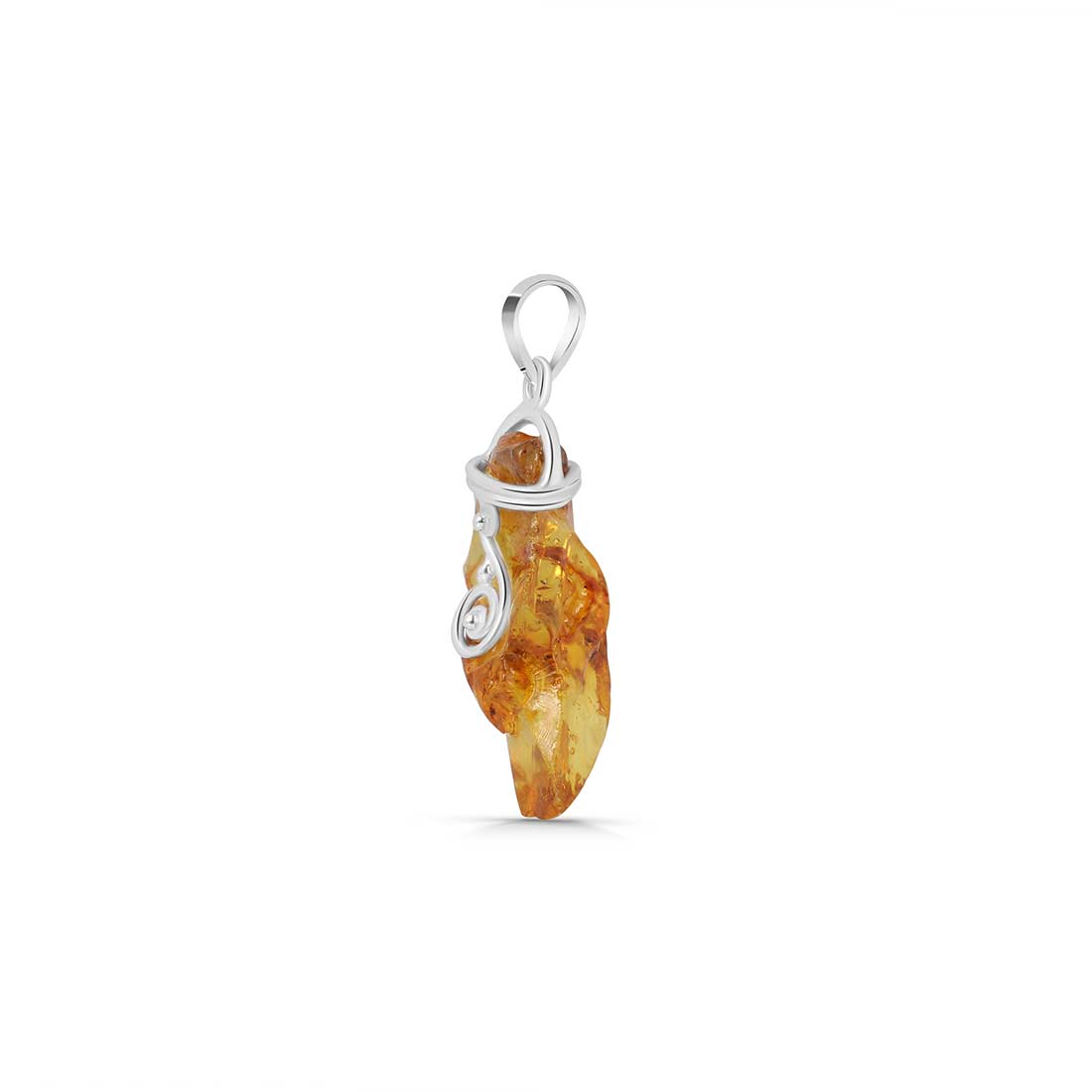 Amber Pendant-(AMB-P-35.)