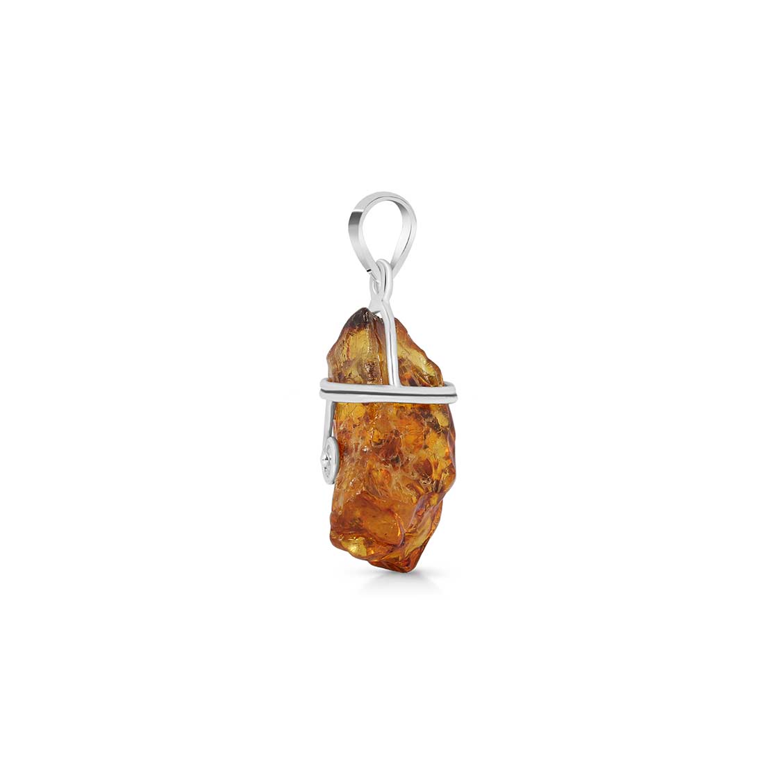 Amber Pendant-(AMB-P-37.)