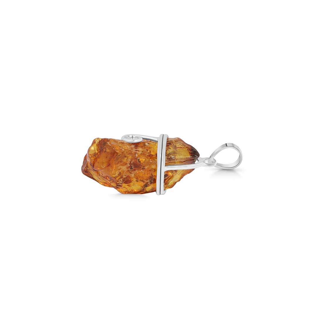 Amber Pendant-(AMB-P-37.)