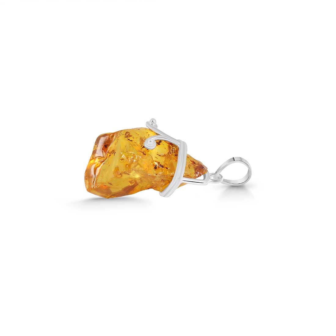 Amber Pendant-(AMB-P-42.)