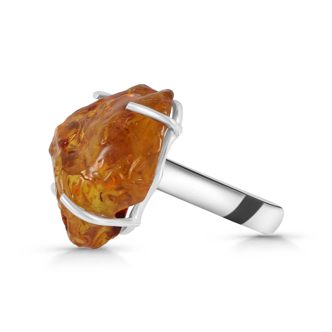 Amber Adjustable Ring-(AMB-R-1.)