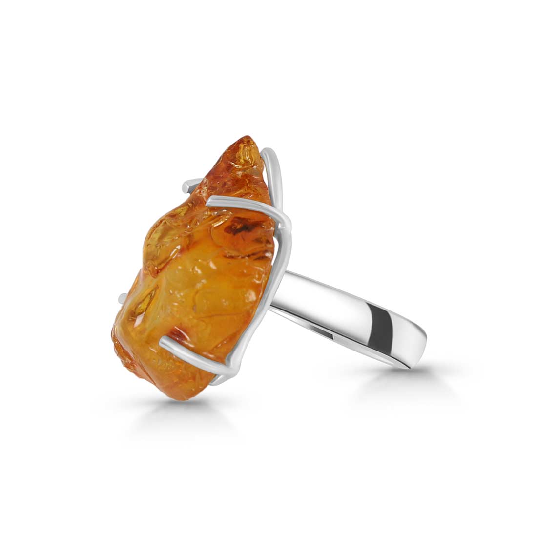 Amber Adjustable Ring-(AMB-R-14.)