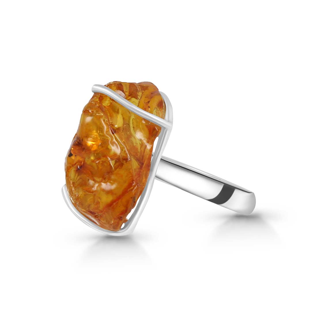 Amber Adjustable Ring-(AMB-R-23.)