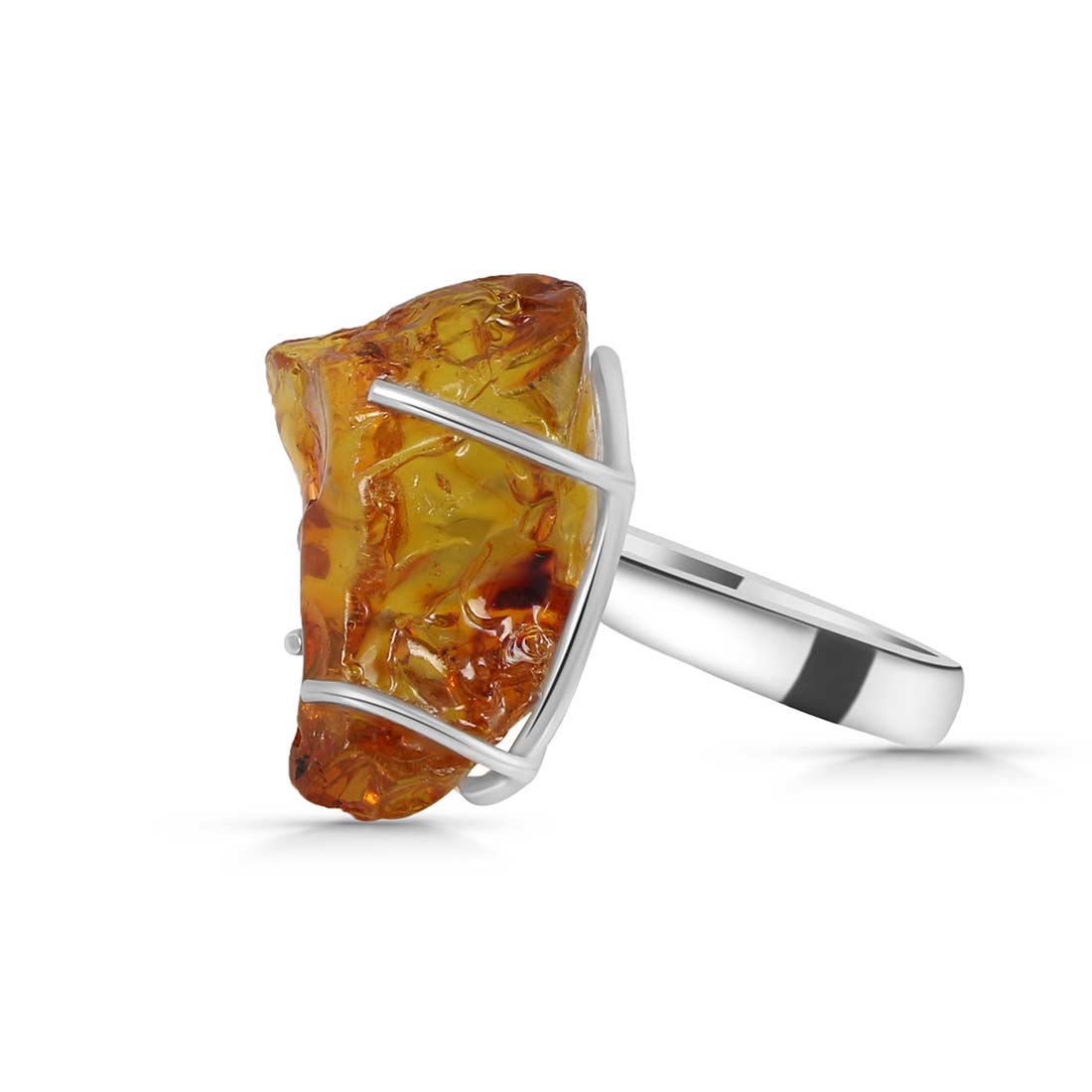 Amber Adjustable Ring-(AMB-R-5.)