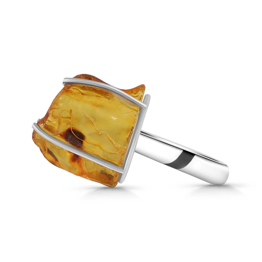 Amber Adjustable Ring-(AMB-R-6.)