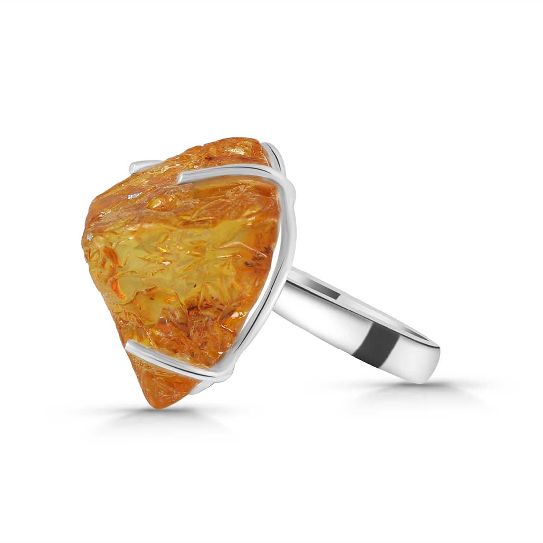 Amber Adjustable Ring-(AMB-R-8.)