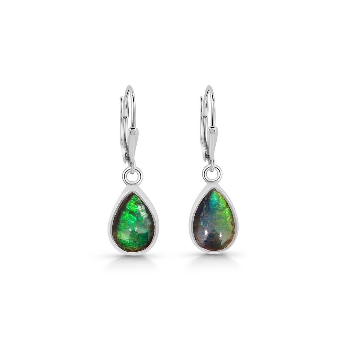 Ammolite Earring-(AML-E-19)