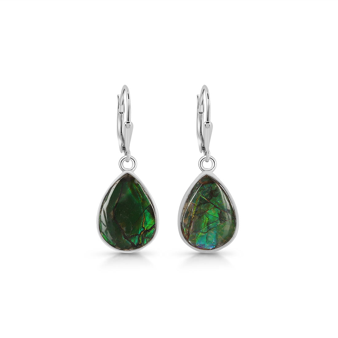 Ammolite Earring-(AML-E-32.)