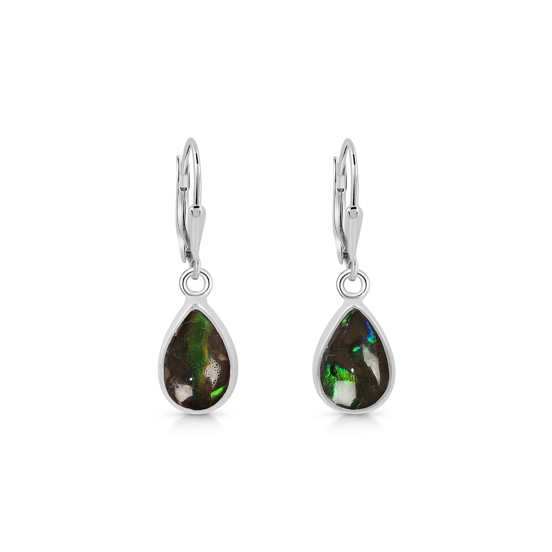 Ammolite Earring-(AML-E-4)