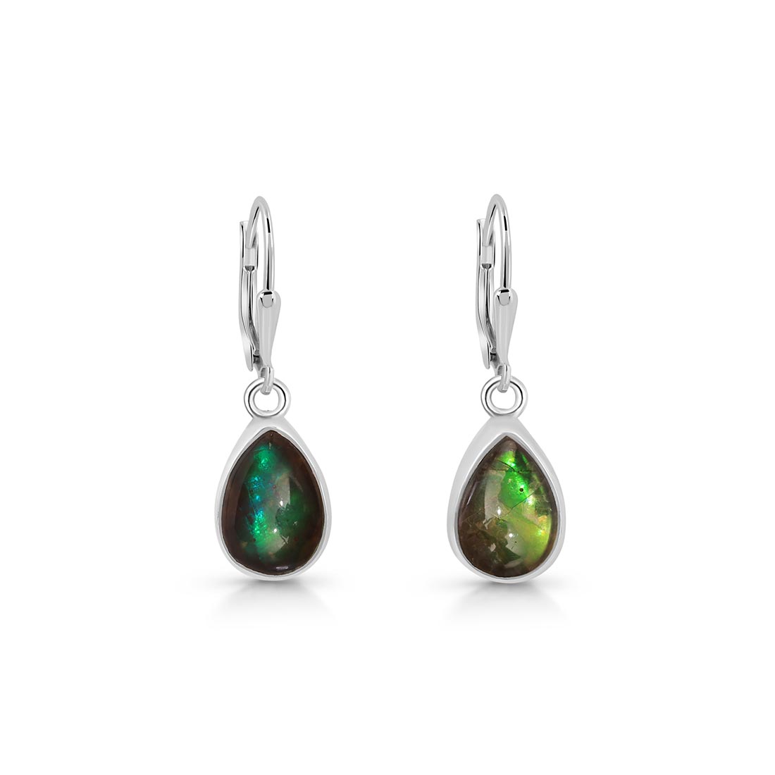 Ammolite Earring-(AML-E-7)