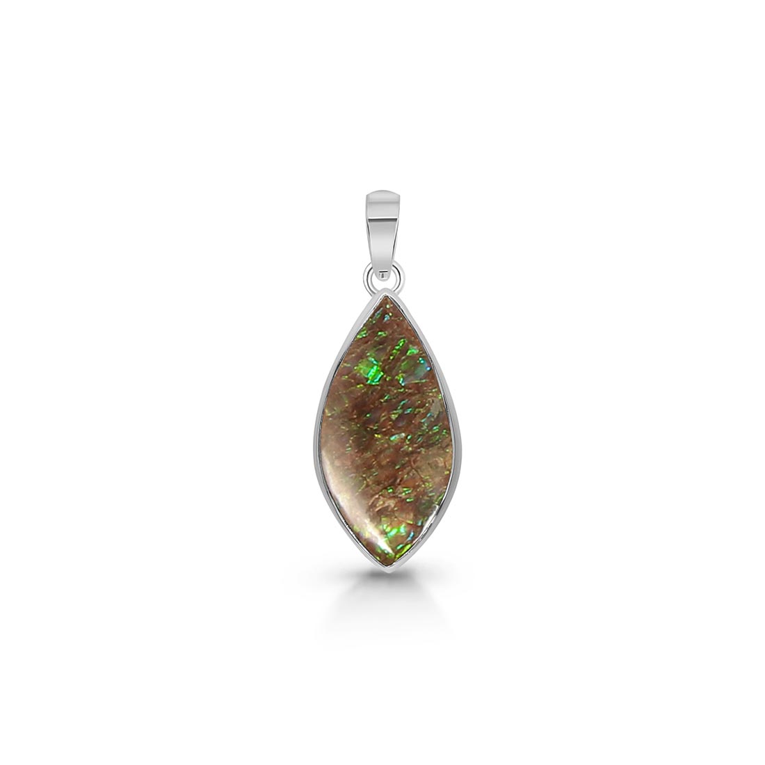 Ammolite Pendant-(AML-P-23.)