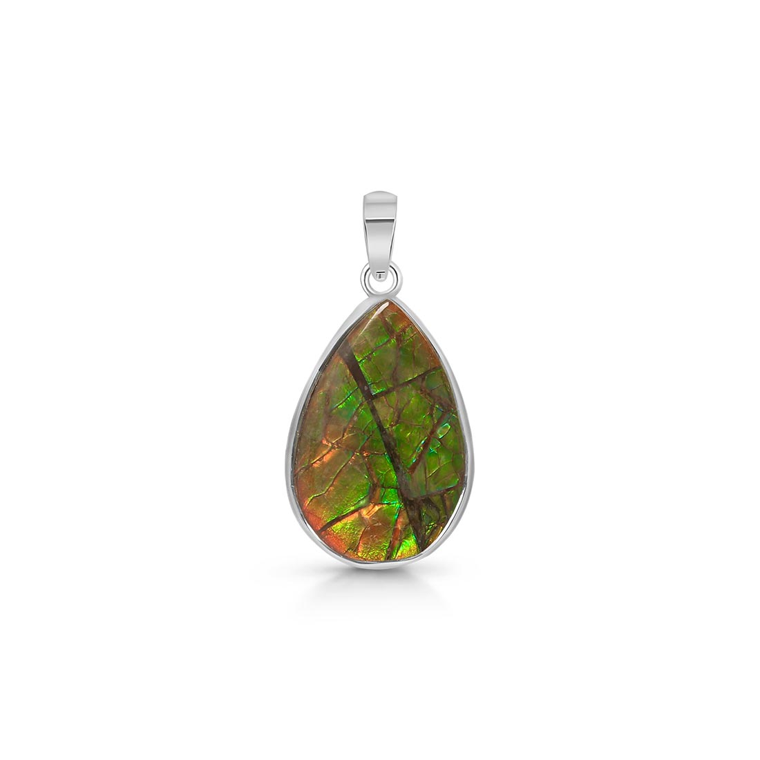 Ammolite Pendant-(AML-P-25.)