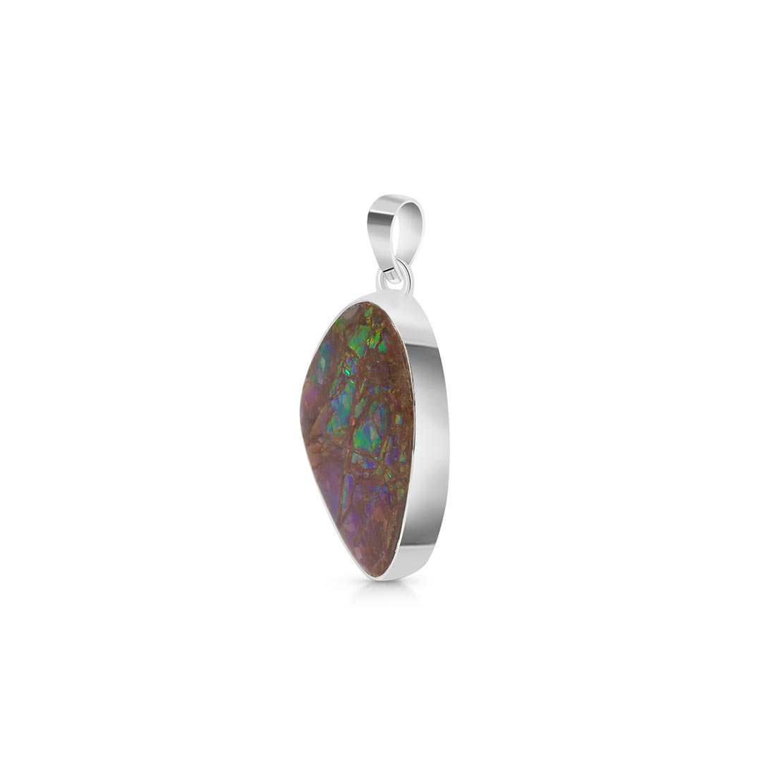 Ammolite Pendant-(AML-P-32.)