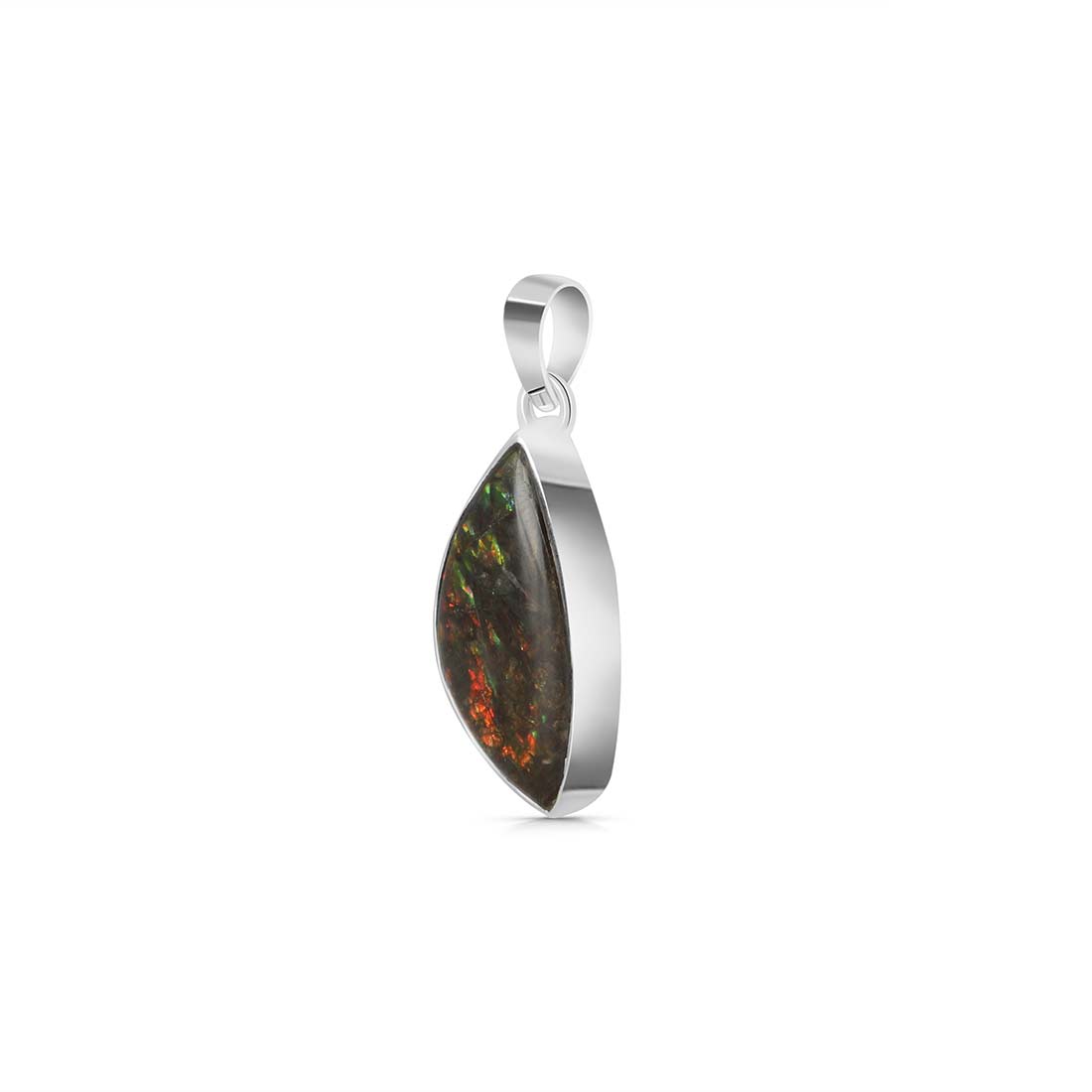 Ammolite Pendant-(AML-P-41.)