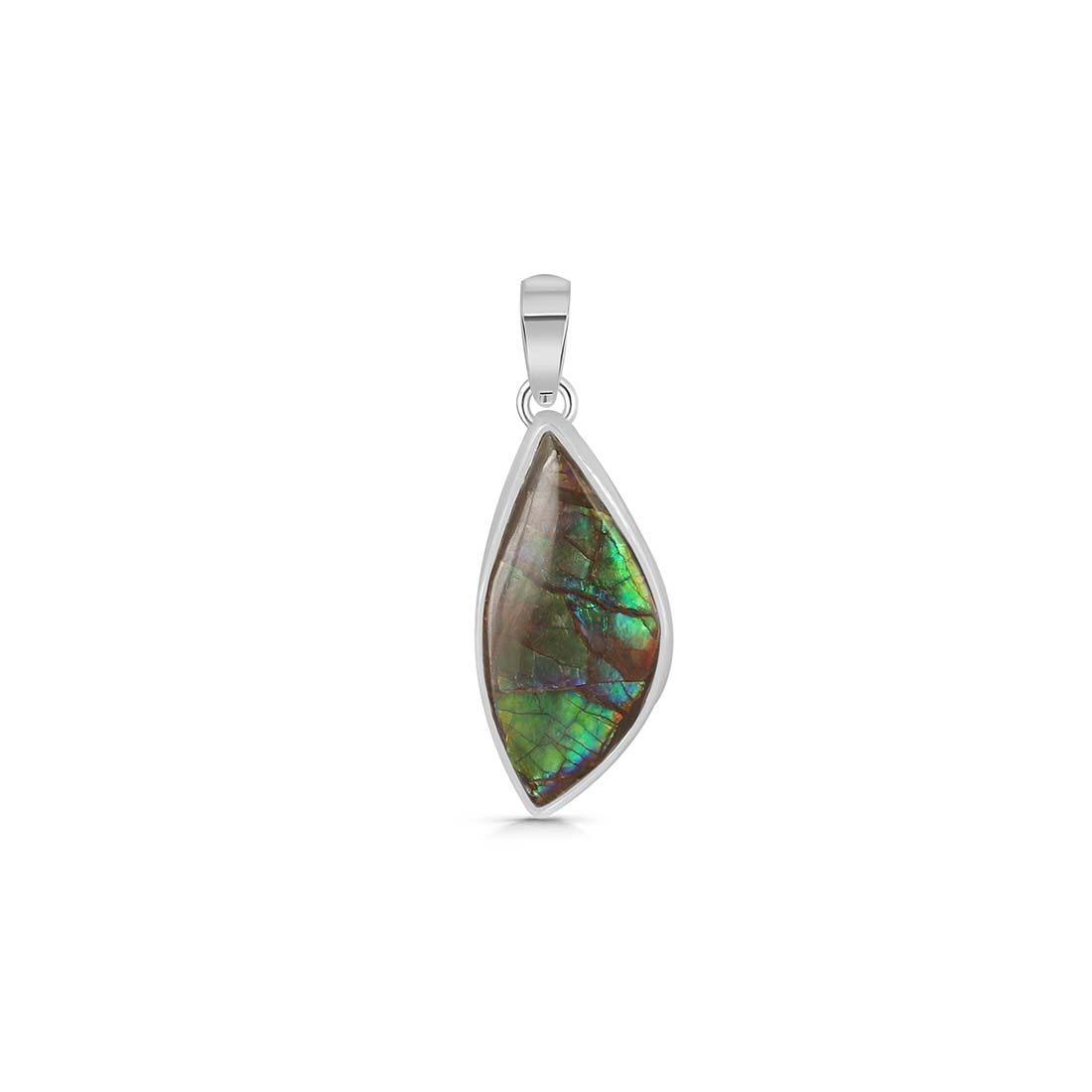 Ammolite Pendant-(AML-P-42.)