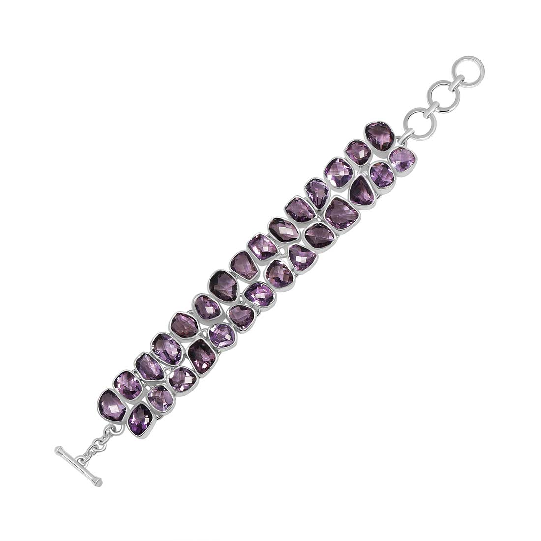 Amethyst Bracelet-(AMT-B-3.)