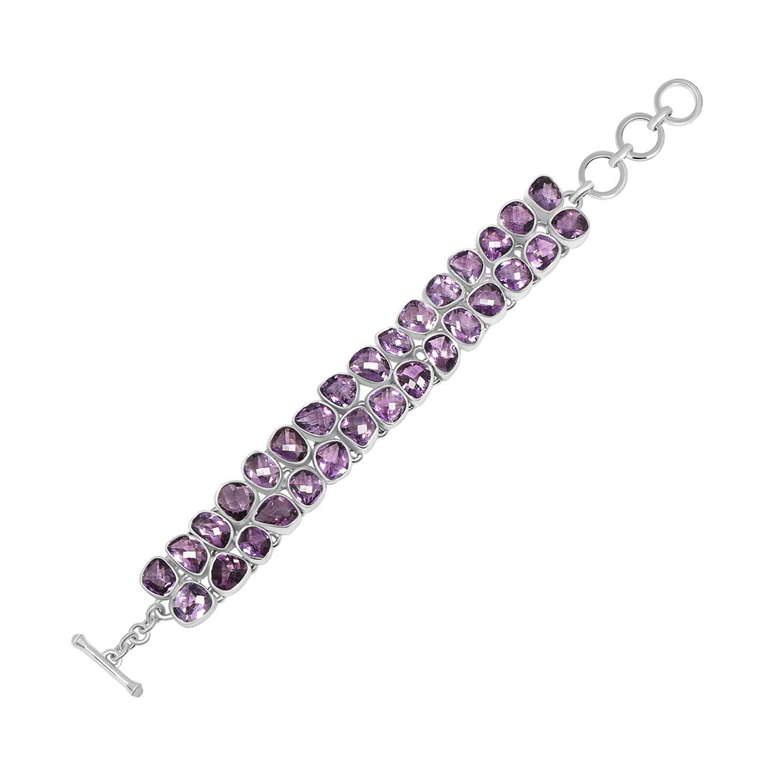 Amethyst Bracelet-(AMT-B-4.)