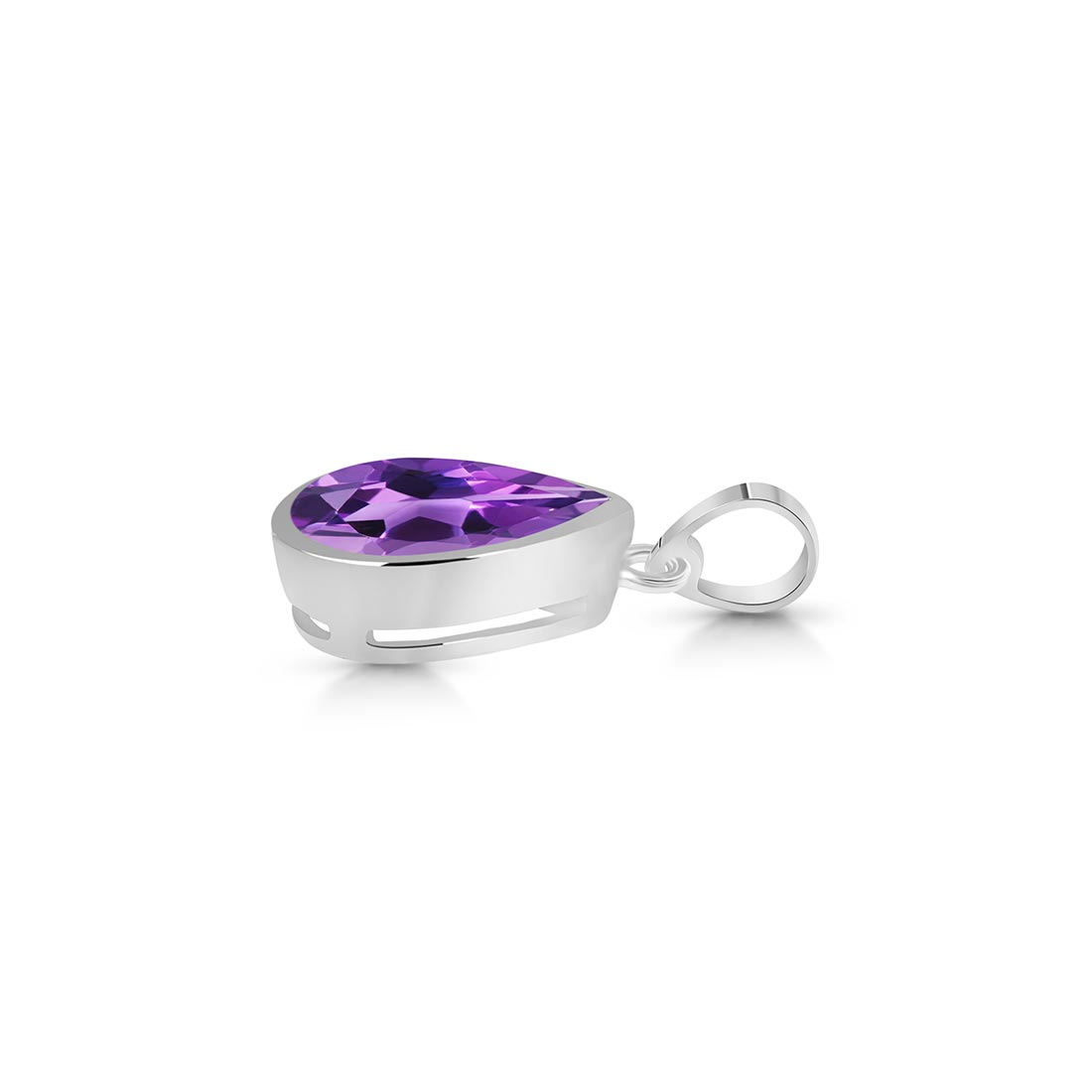 Amethyst Pendant-(AMT-SP-454.)