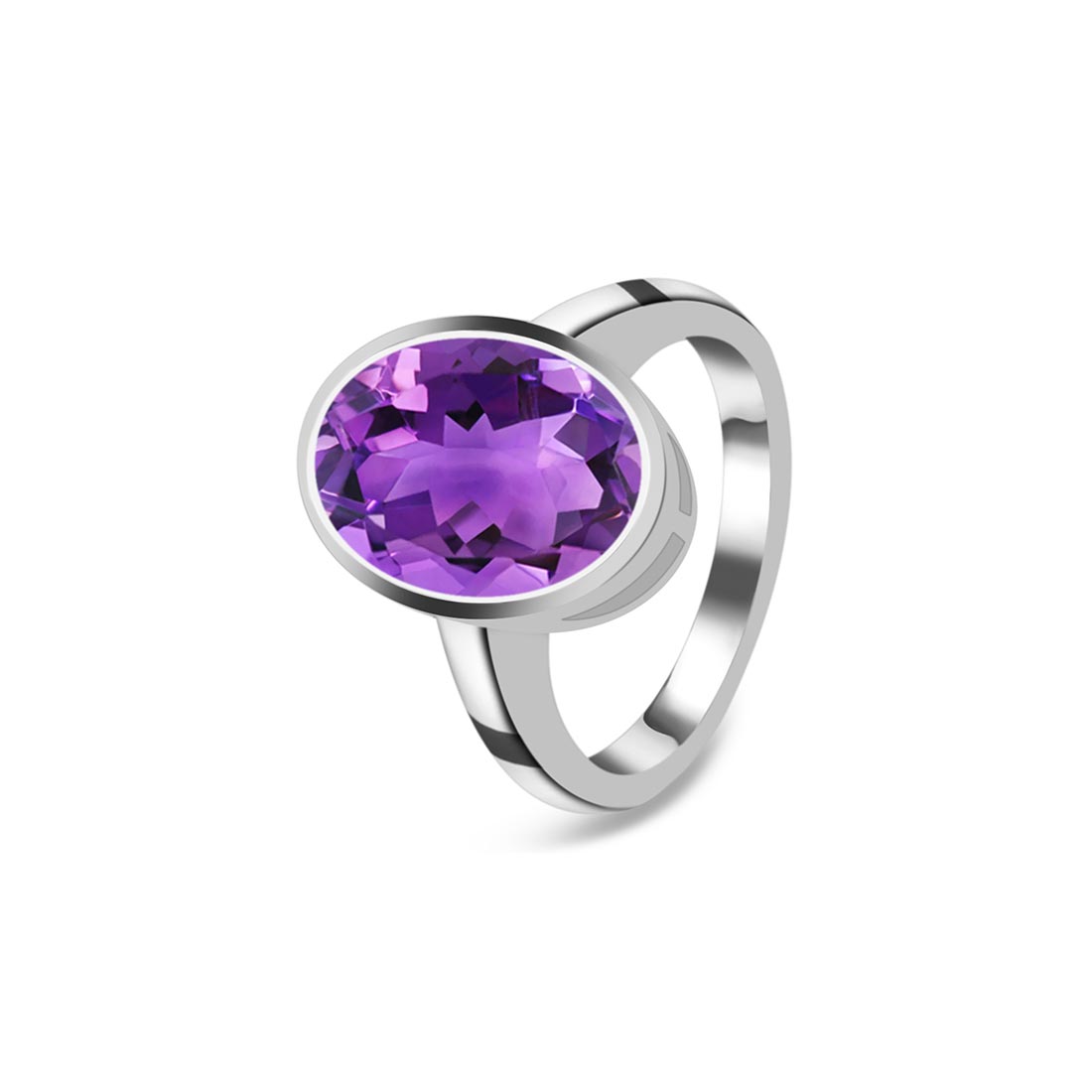 Amethyst Ring-(AMT-SR-1892.)