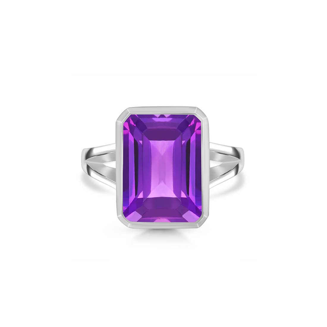 Amethyst Ring-(AMT-SR-1928.)