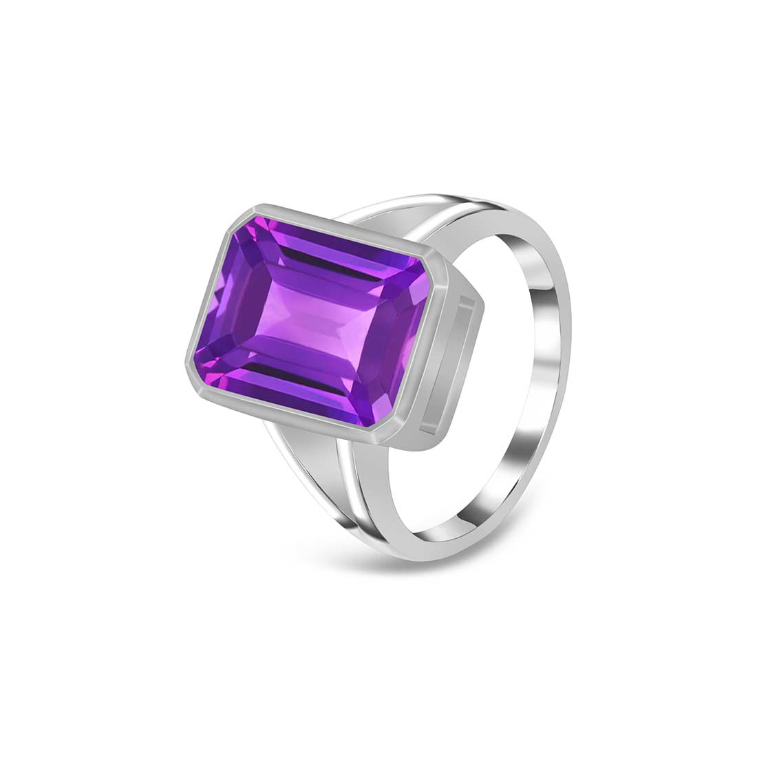 Amethyst Ring-(AMT-SR-1928.)