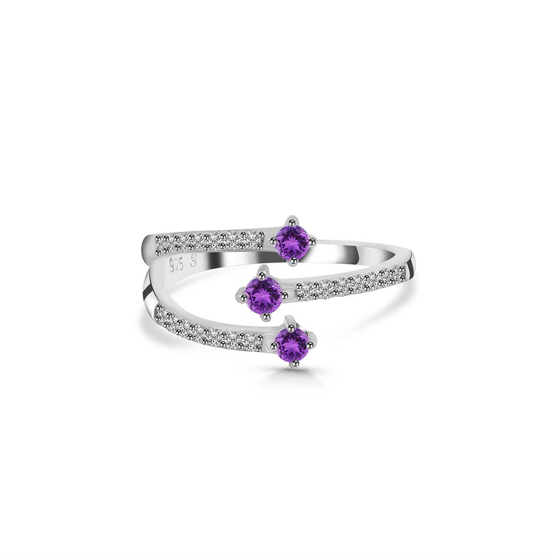 Amethyst Ring-(AMT-SR-2520.)