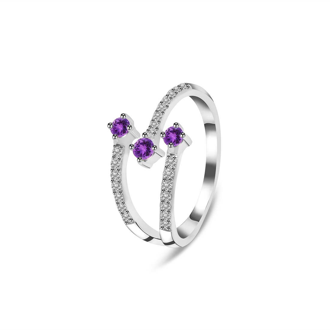 Amethyst Ring-(AMT-SR-2520.)