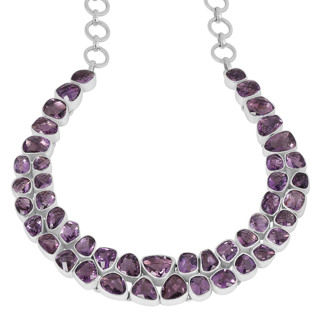 Amethyst Necklace-(AMT-N-2.)