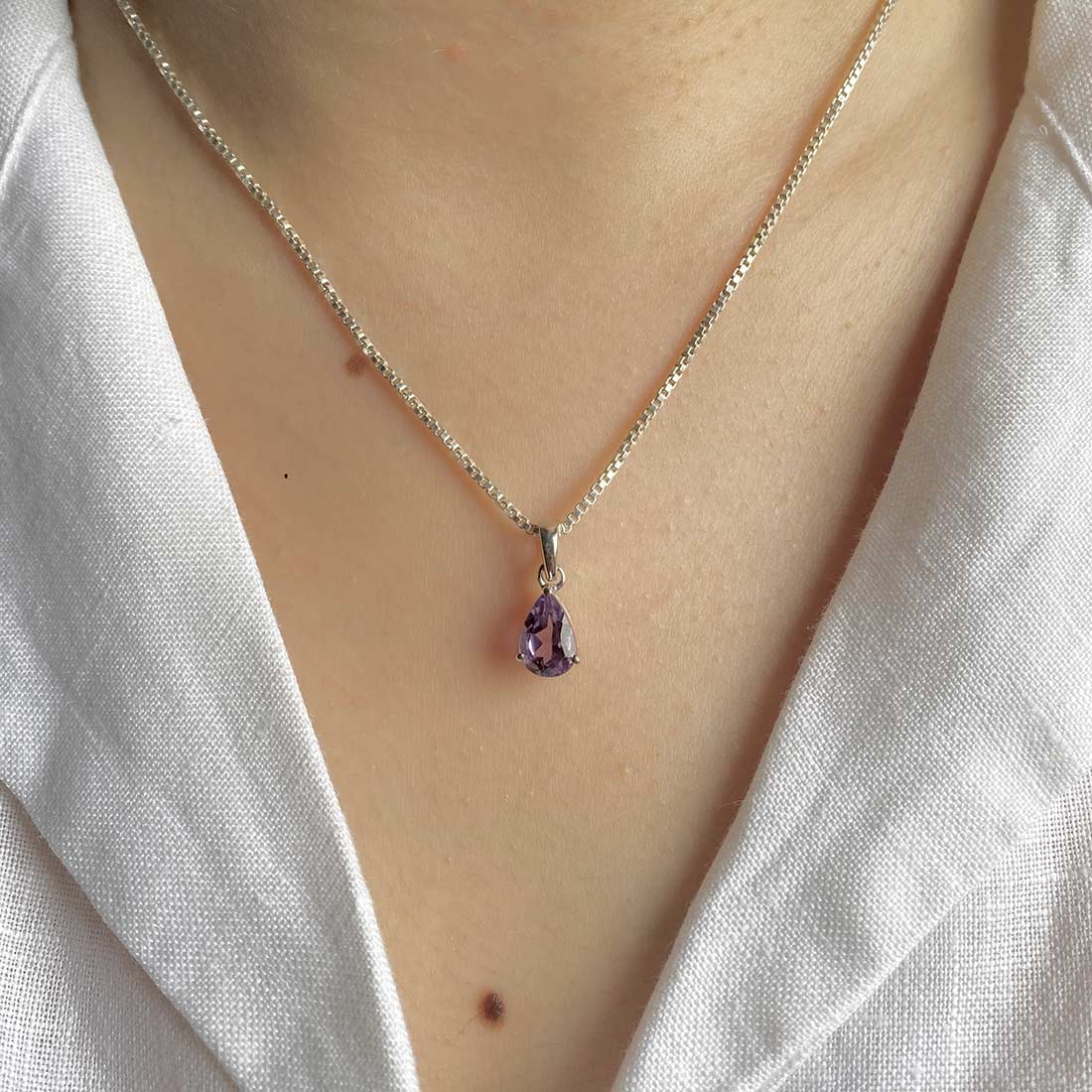 Amethyst Pendant-(AMT-SP-917.)