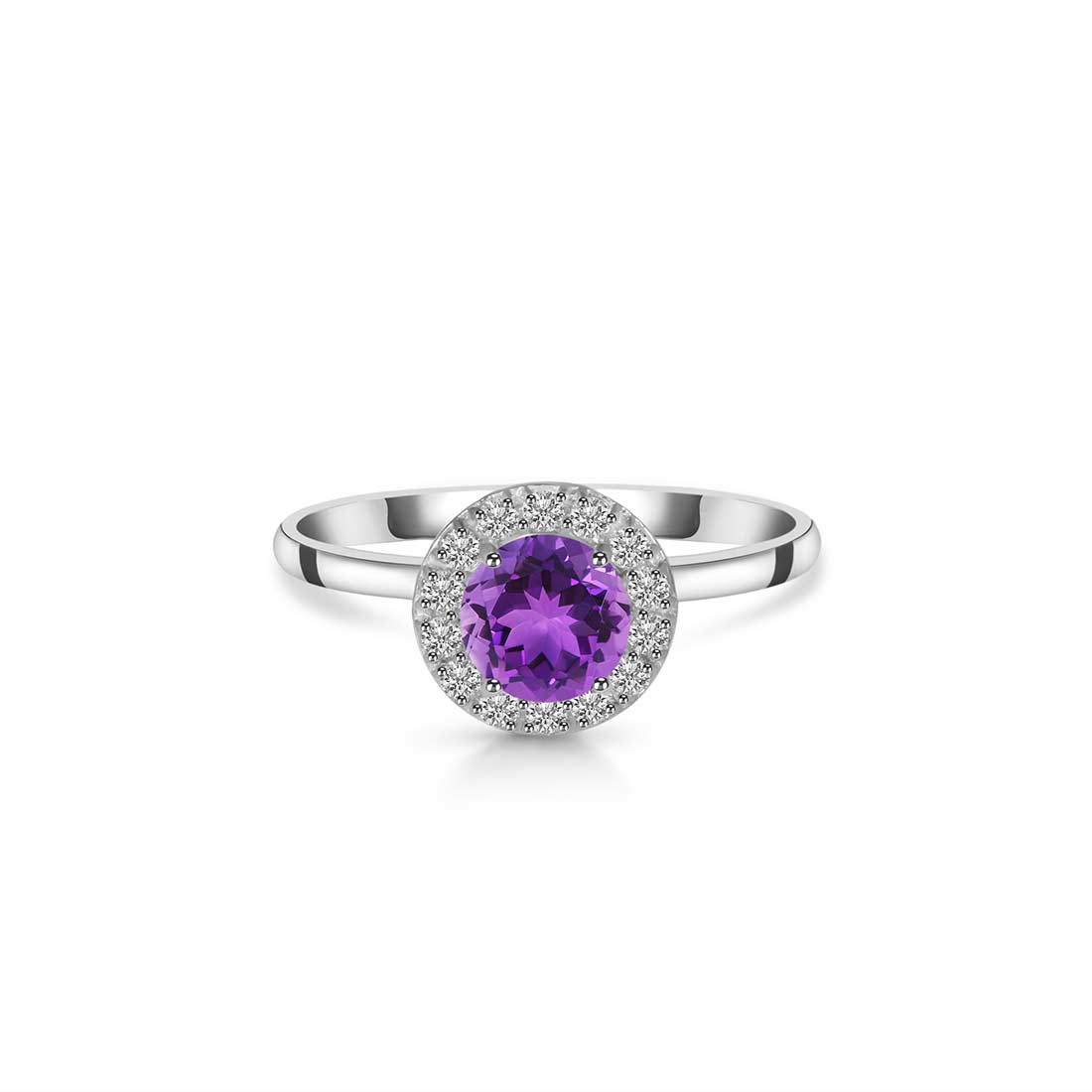 Amethyst Ring-(AMT-SR-1768.)