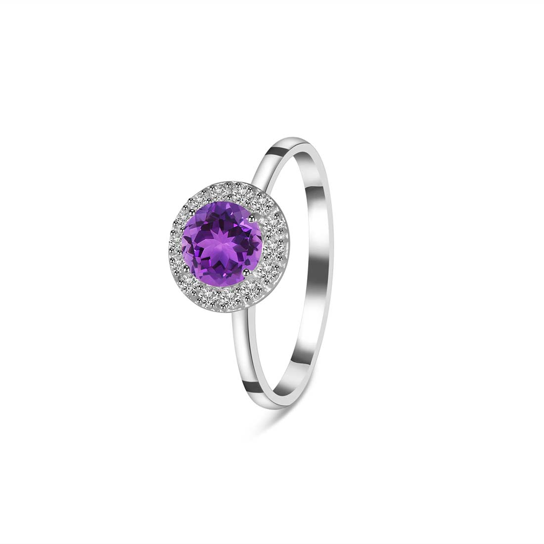 Amethyst Ring-(AMT-SR-1768.)