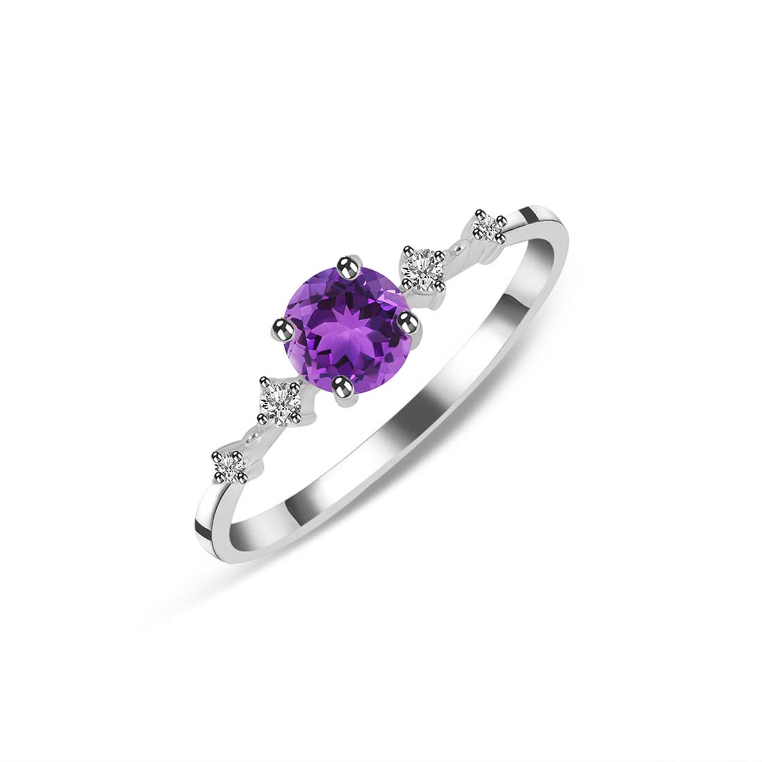 Amethyst Ring-(AMT-SR-1939.)