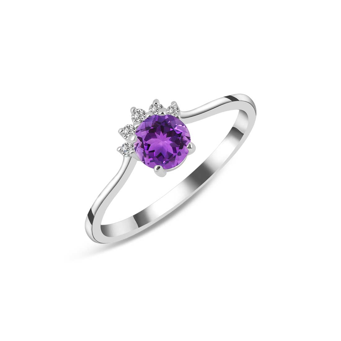 Amethyst Ring-(AMT-SR-1942.)