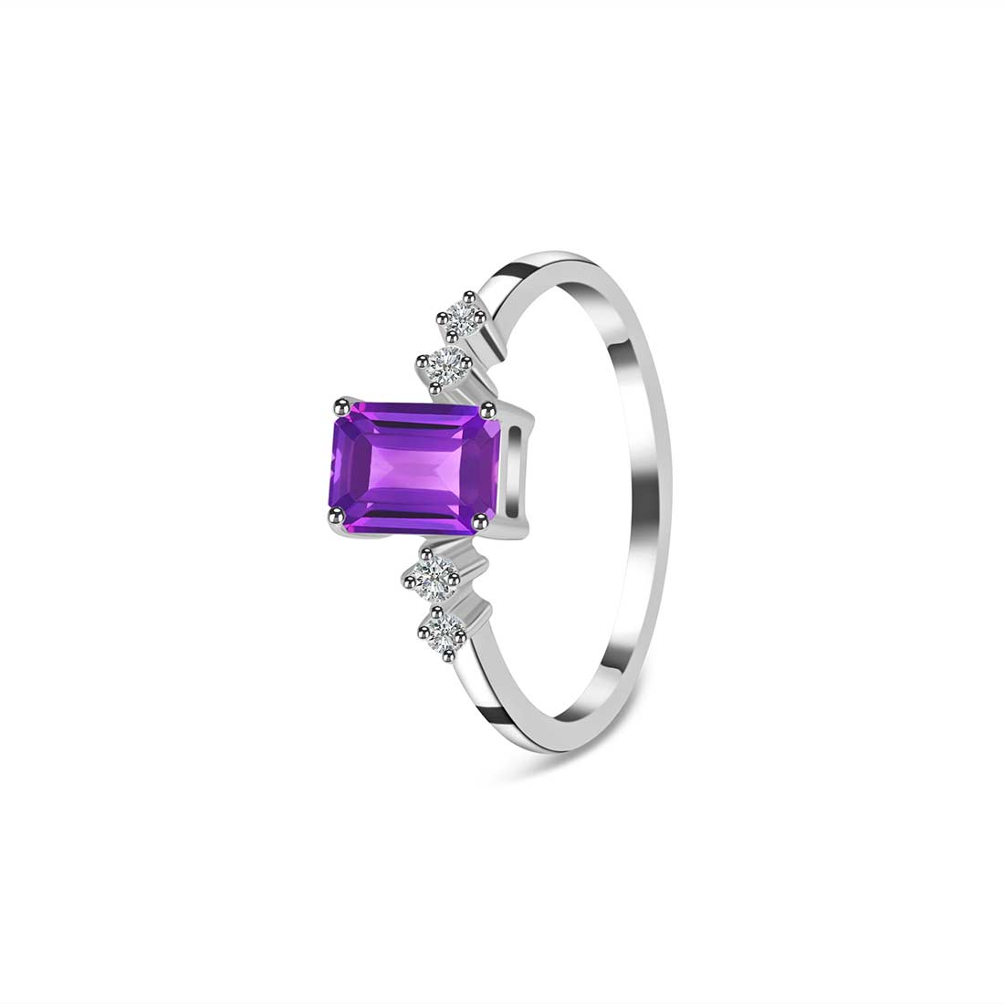 Amethyst Ring-(AMT-SR-2187.)