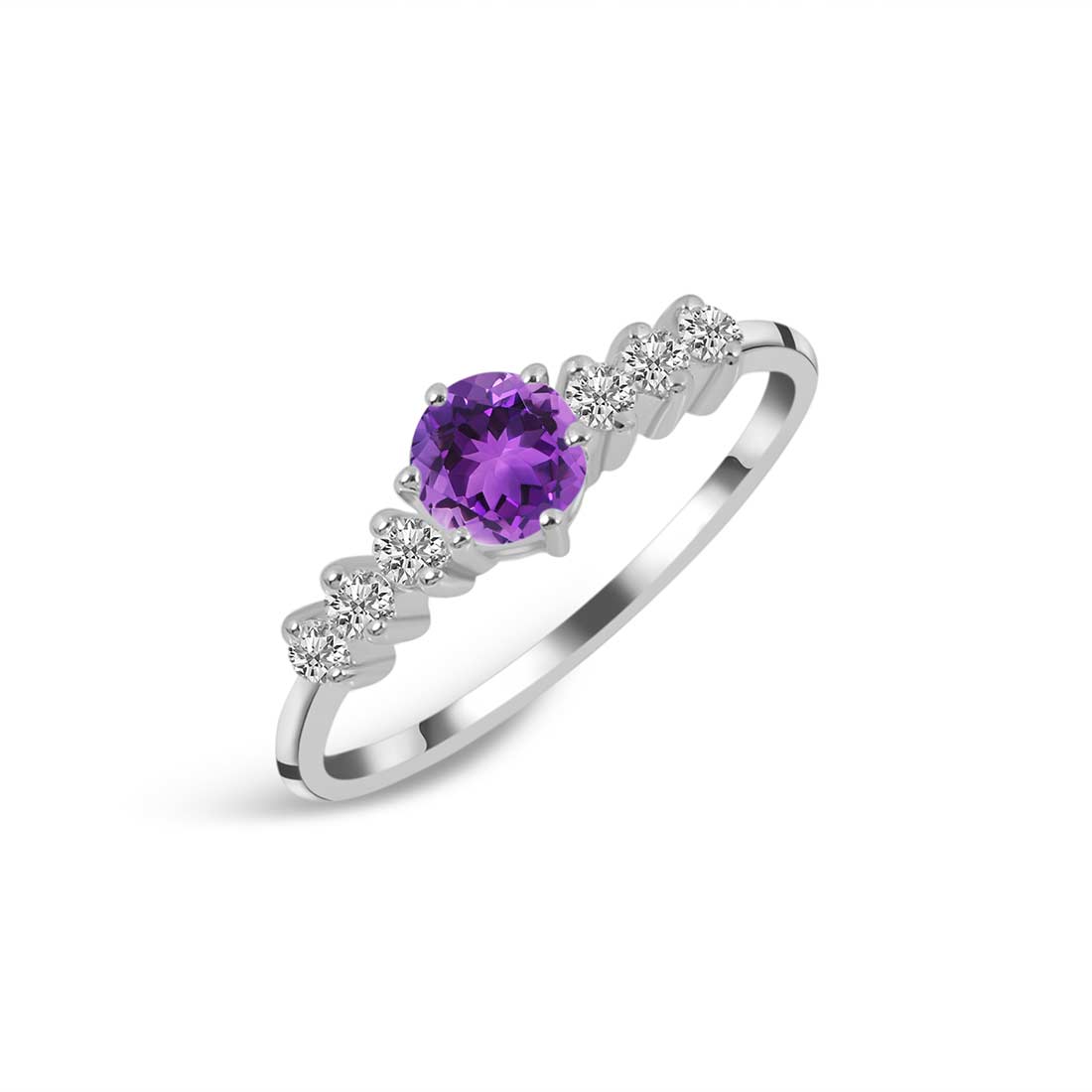 Amethyst Ring-(AMT-SR-2259.)