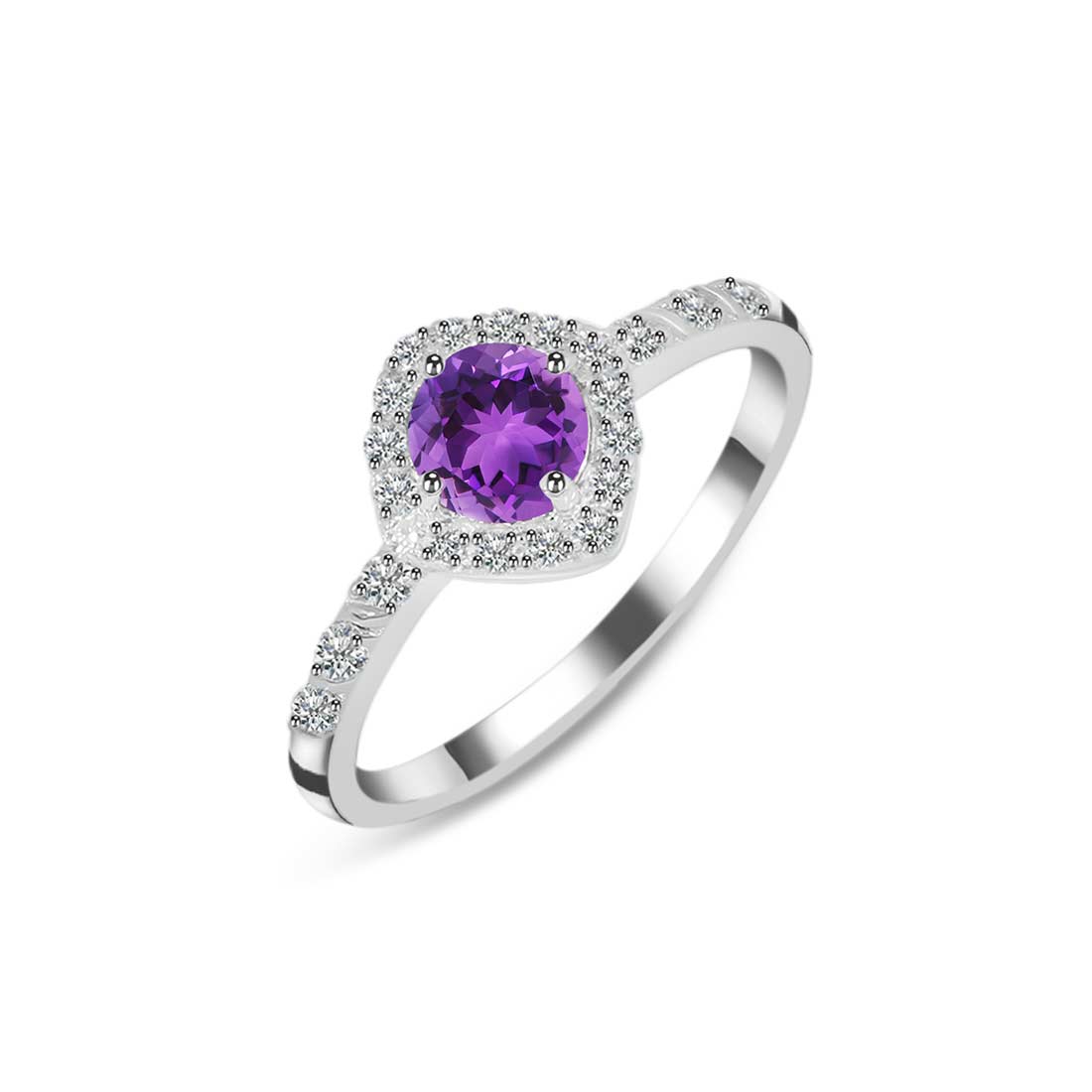 Amethyst Ring-(AMT-SR-2260.)