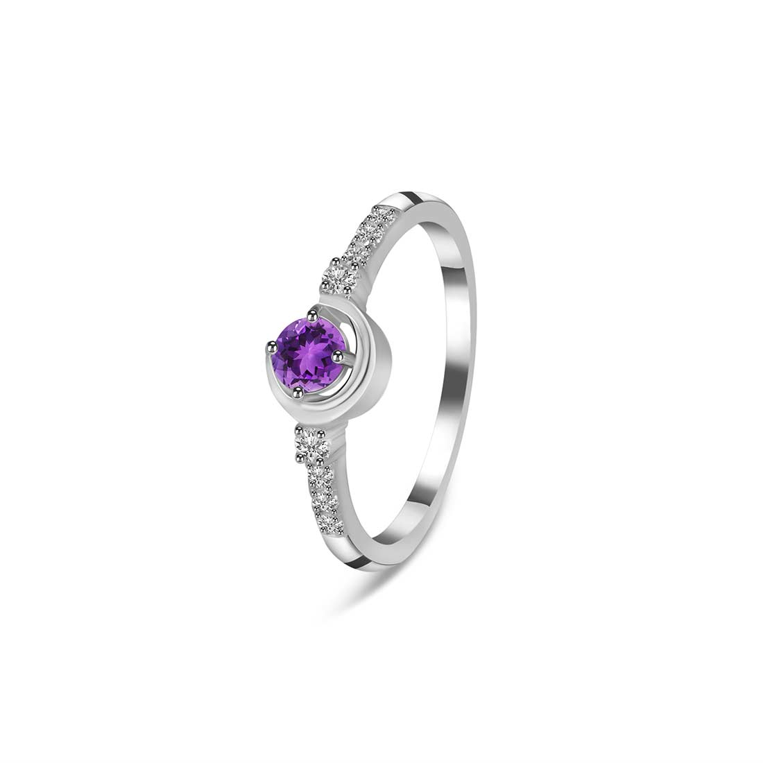 Amethyst Ring-(AMT-SR-2292.)