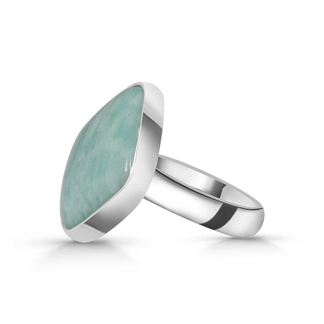 Amazonite Adjustable Ring-(AMZ-R-23.)