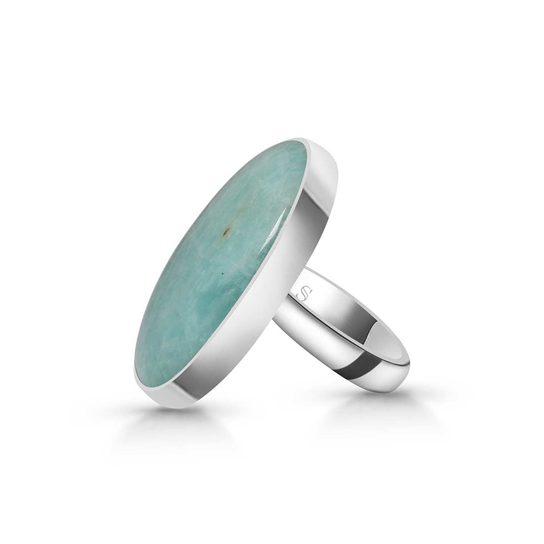 Amazonite Adjustable Ring-(AMZ-R-6.)