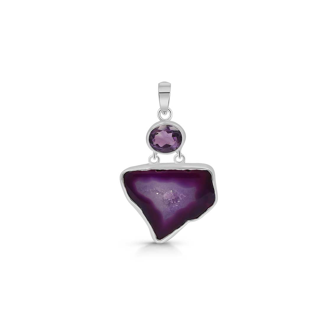 Agate (Purple) Pendant-(APU-P-19.)