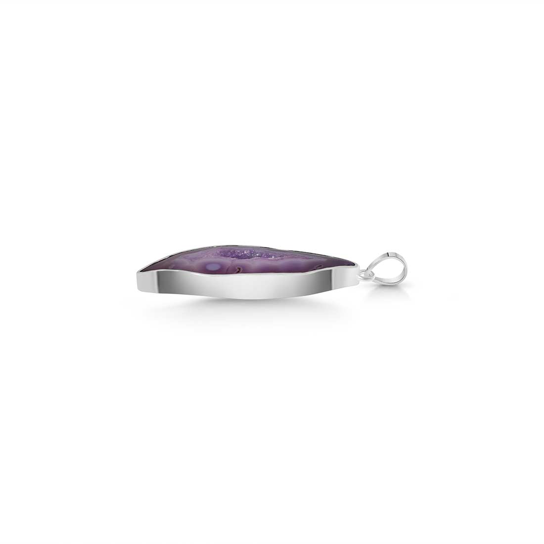 Agate (Purple) Pendant-(APU-P-31.)