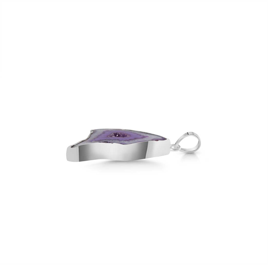 Agate (Purple) Pendant-(APU-P-48.)